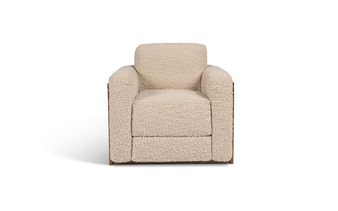 de sousa hughes troscan mari swivel lounge chair front