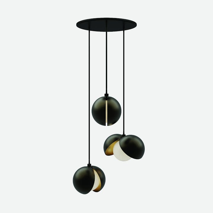 de sousa hughes tholos chandelier statuary bronze natural bronze hero