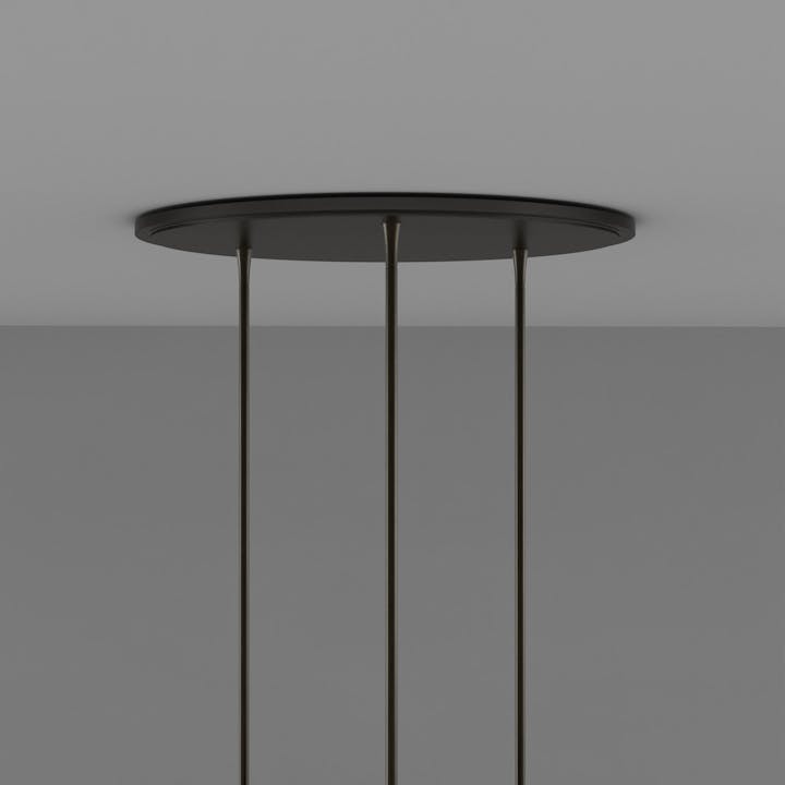 de sousa hughes tholos chandelier statuary bronze natural bronze mount