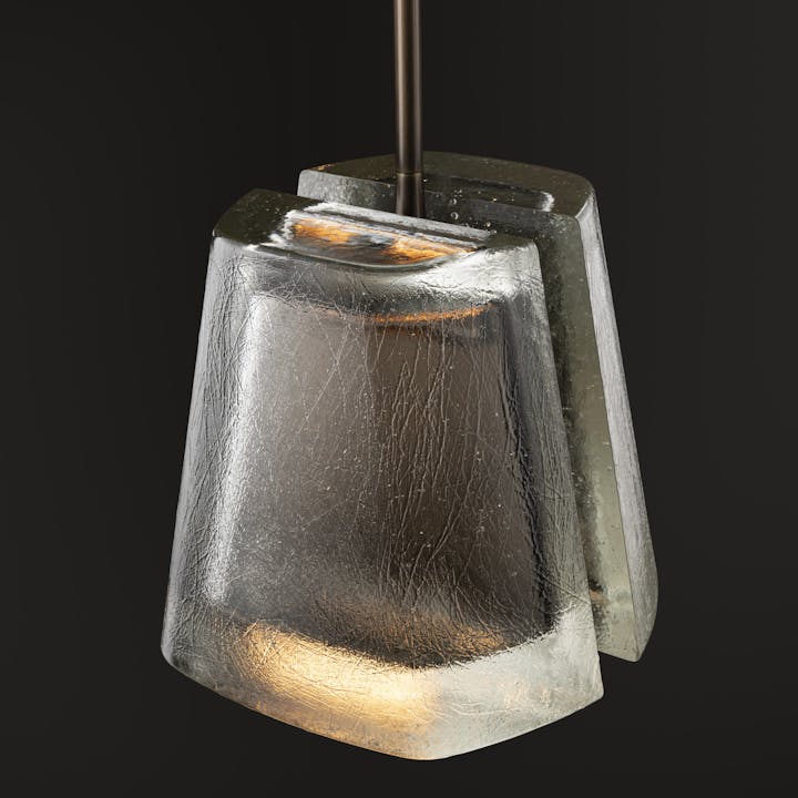 de sousa hughes thea pendant  vintage bronze dark background