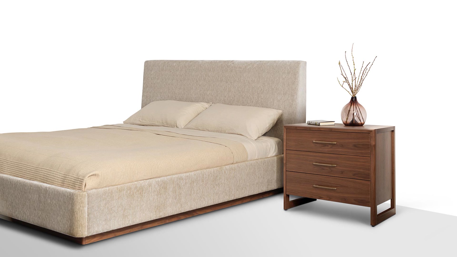 de sousa hughes Altura Napa Bed With Arris Nightstand crop