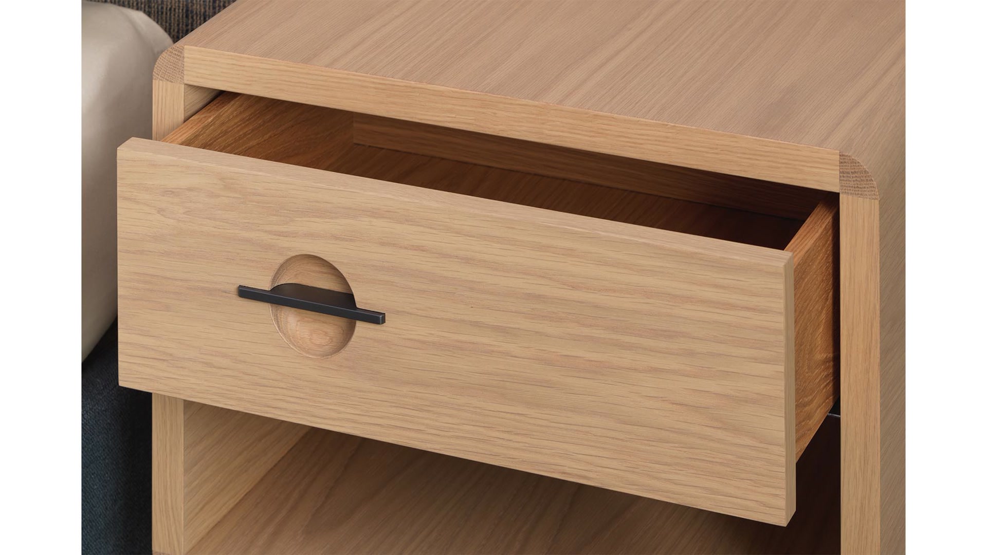 de sousa hughes altura napa bed ensemble 2 drawer detail