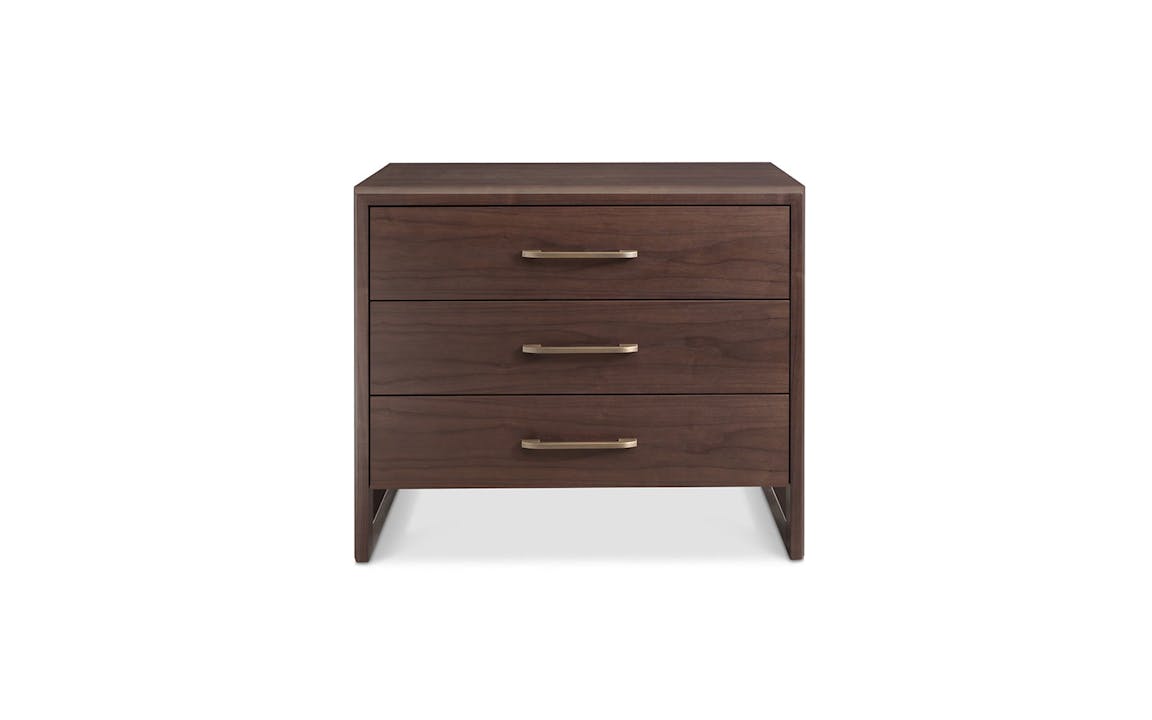 de sousa hughes Altura Serena Nightstand Grey Walnut front