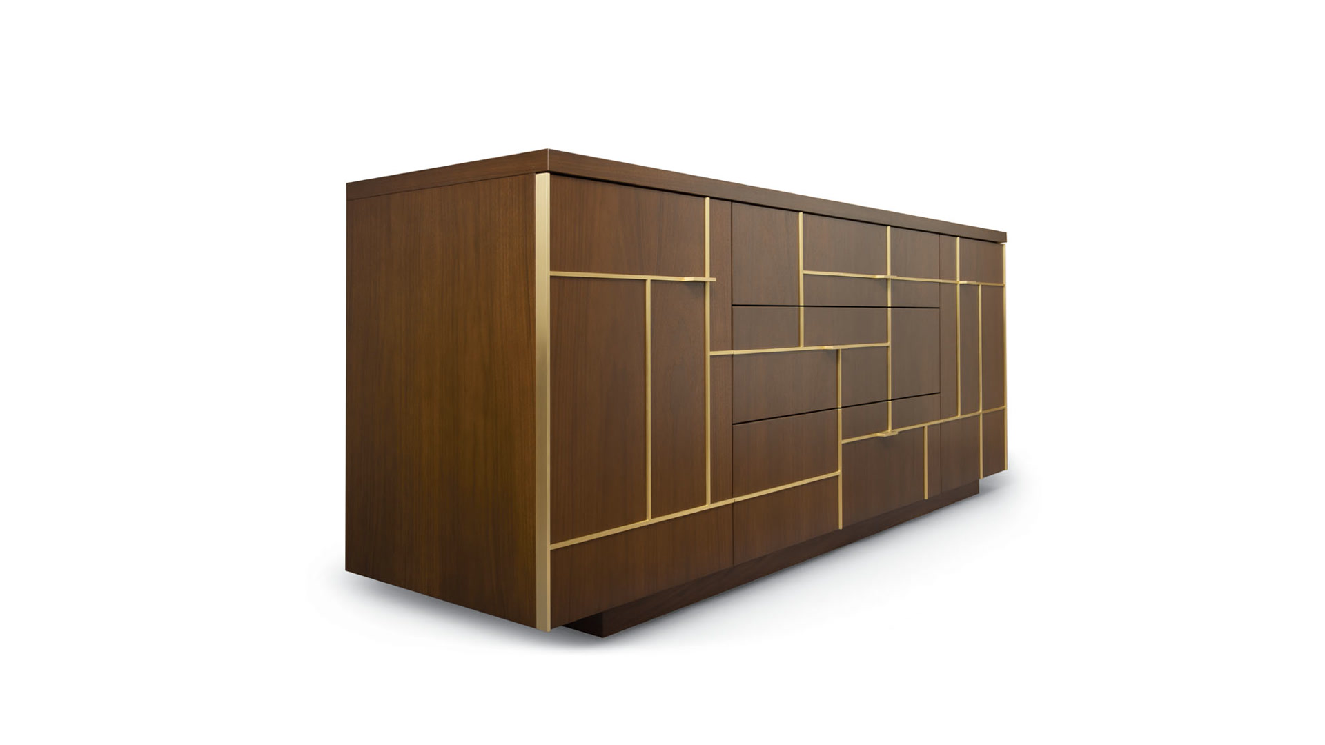 de sousa hughes altura fretwork 72 4door side angle walnut