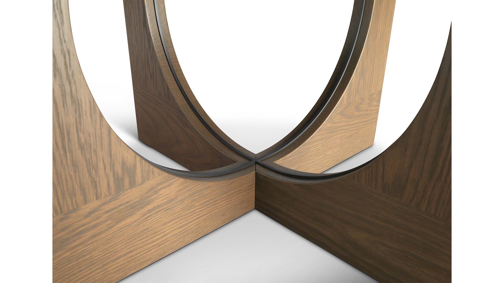 de sousa hughes altura Cameo Round Extension Table foot detail