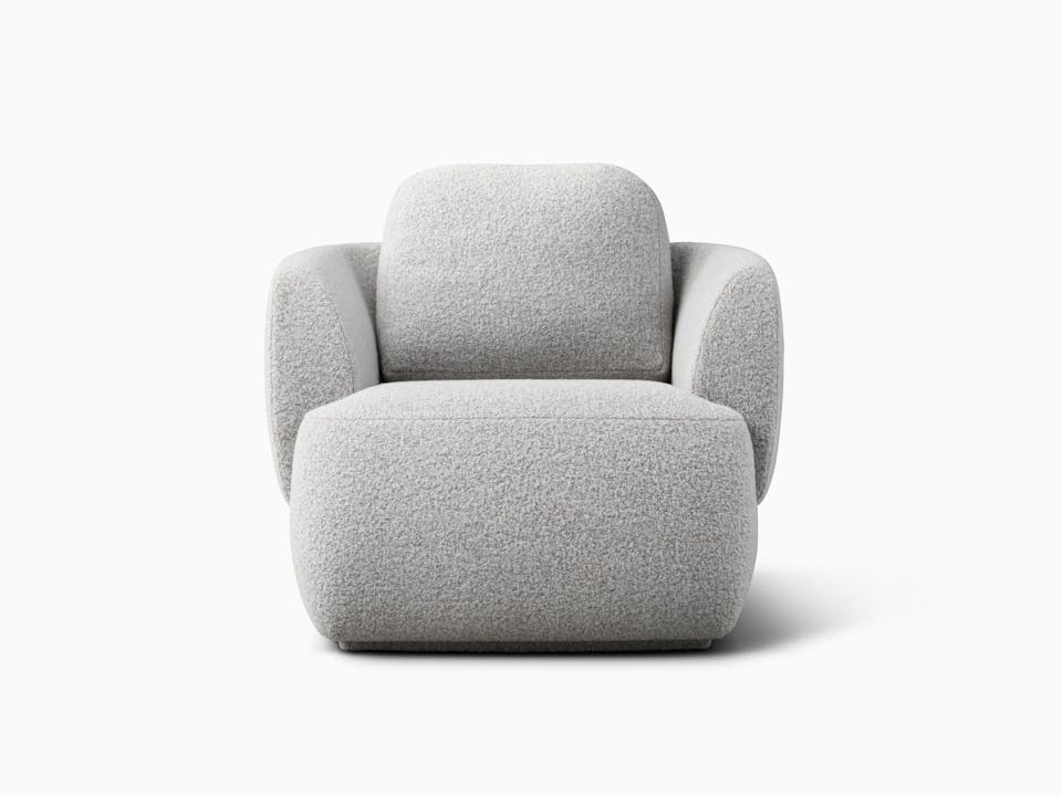 de sousa hughes caste cascade lounge chair front