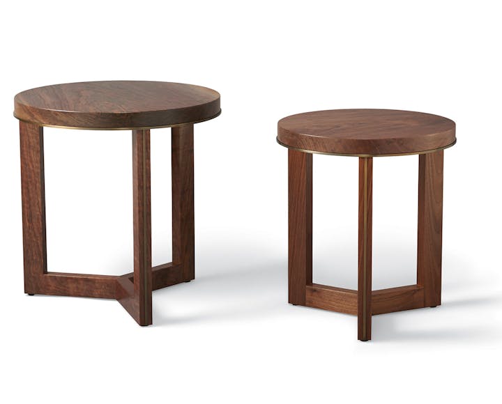 de sousa hughes altura fretwork side tables pair
