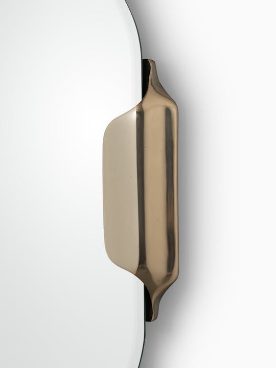 de sousa hughes caste echo mirror polished bronze detail 2