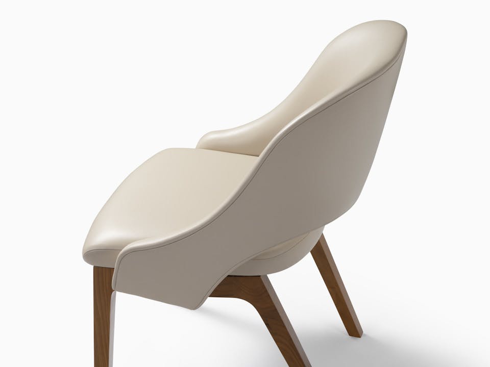 de sousa hughes caste fleecer dining chair top detail