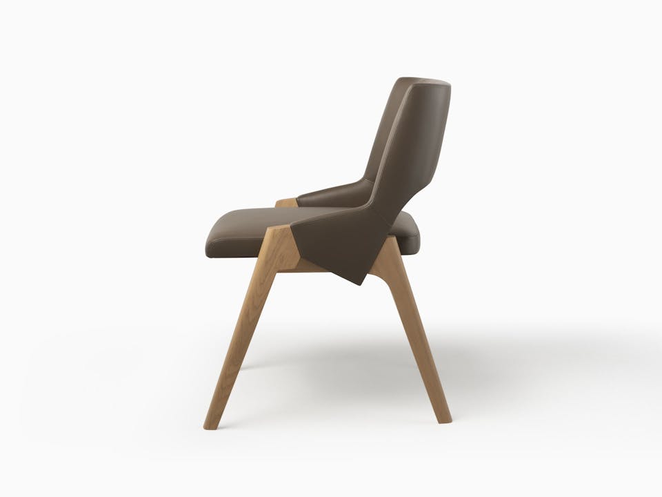 de sousa hughes caste larslan dining side chair brown side