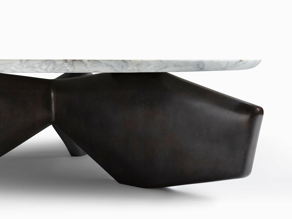 de sousa hughes caste cyr cocktail table detail