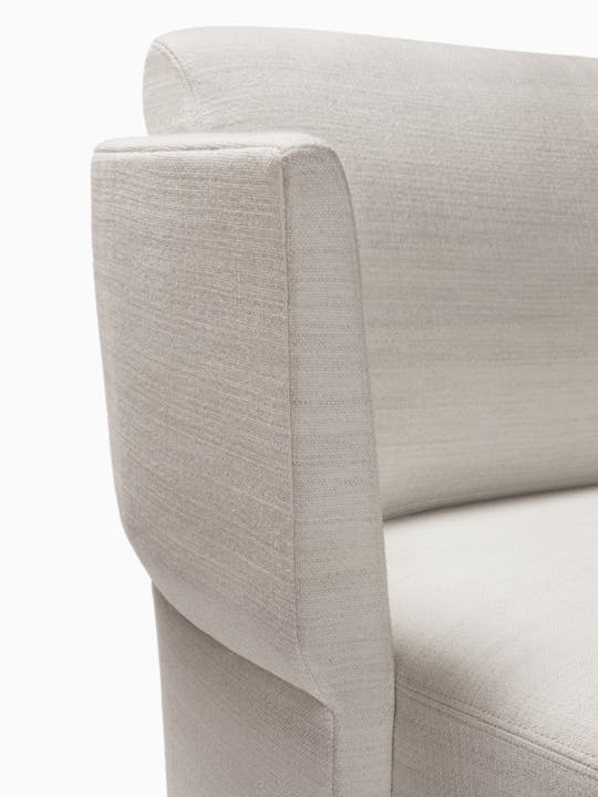 de sousa hughes caste Ravalli Occasional Chair Arm Detail