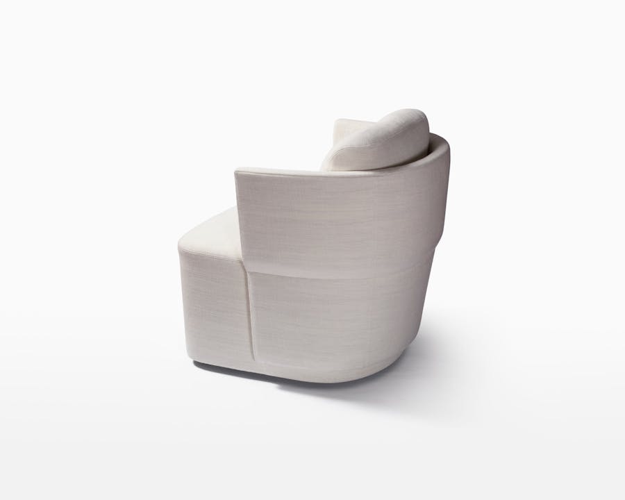 de sousa hughes caste Ravalli Occasional Chair Back angle