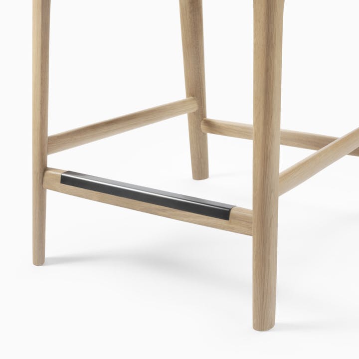 de sousa hughes caste turah stool foot detail