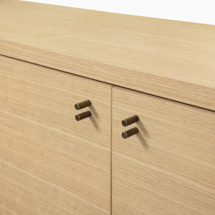 de sousa hughes caste beauvais credenza hardware detail