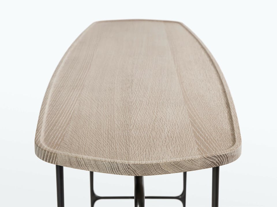 de sousa hughes caste bridger console table top detail