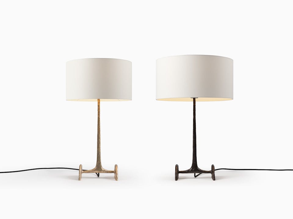 de sousa hughes caste camus table lamp pair