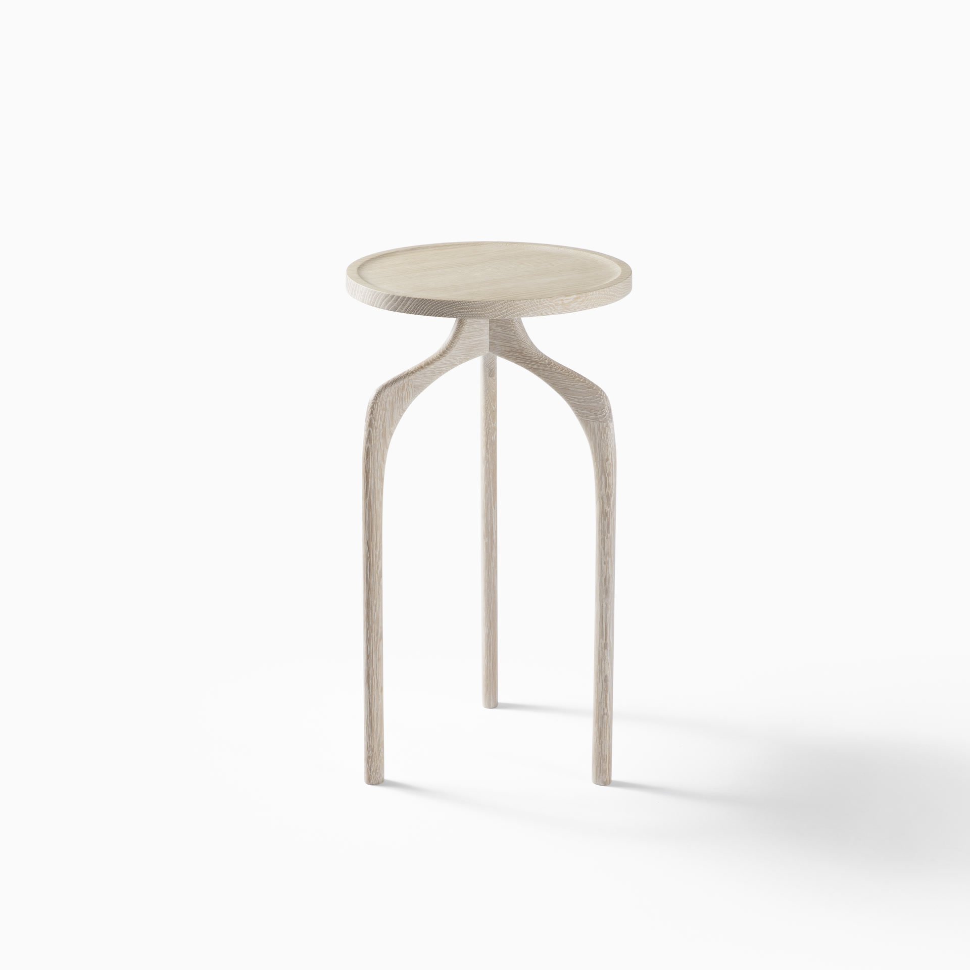 de sousa hughes caste powell occasional table size 2 oak bone front