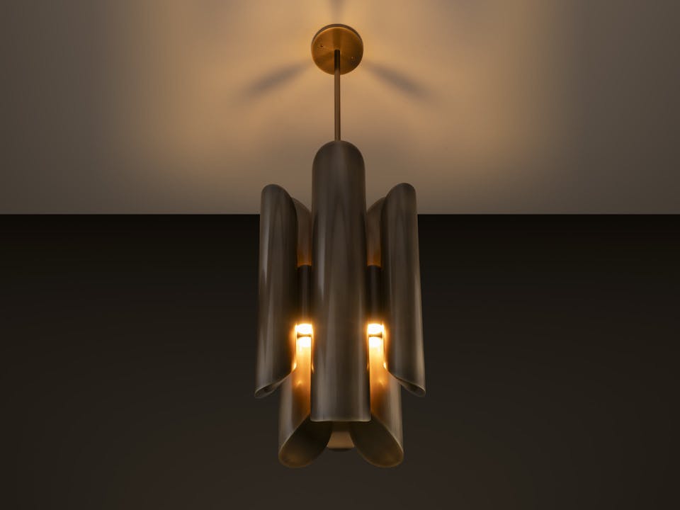 de sousa hughes caste loma chandelier size 1 dark lit