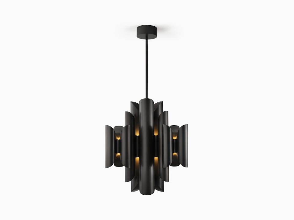 de sousa hughes caste loma chandelier size 2 front lit