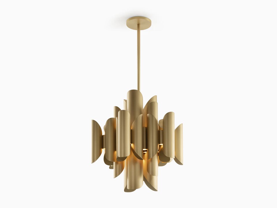 de sousa hughes caste loma chandelier size 3 angle