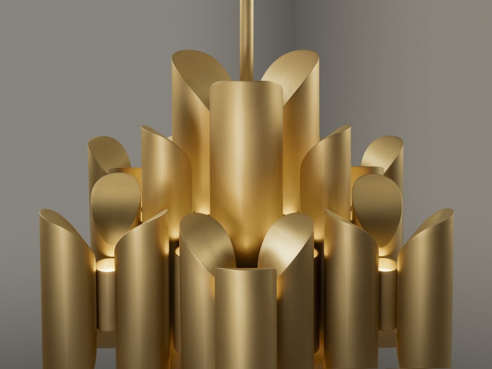 de sousa hughes caste loma chandelier size 3 detail 3