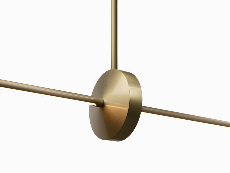 de sousa hughes caste loring hanging light natural finish detail