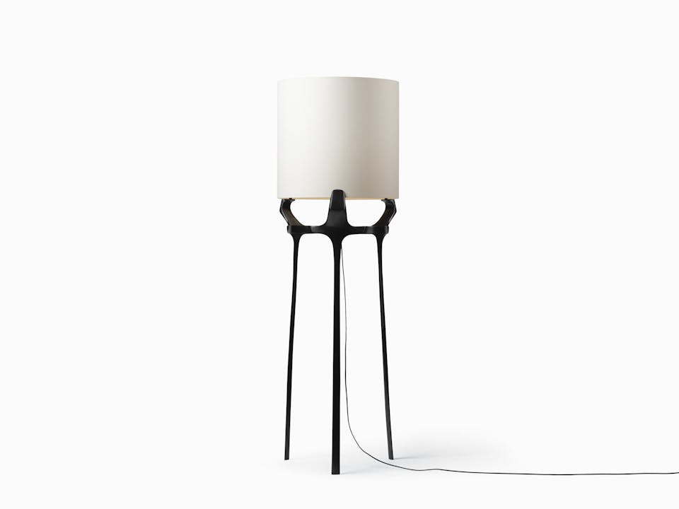 de sousa hughes caste flint floor lamp