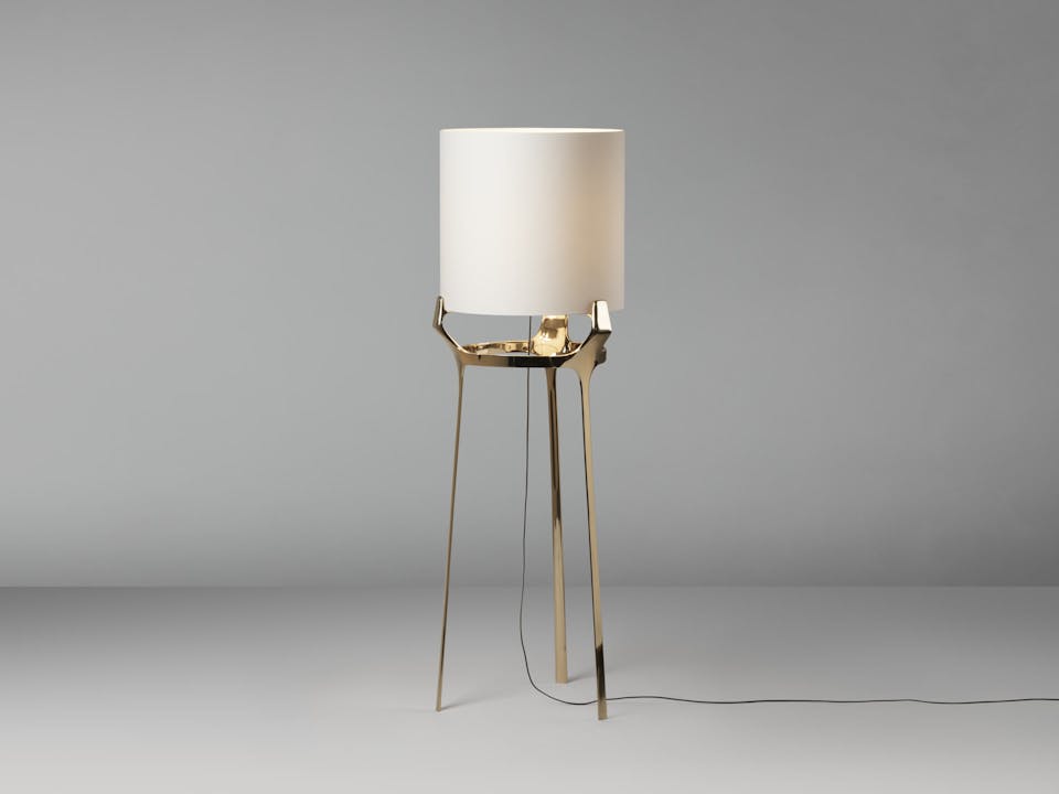 de sousa hughes caste flint floor lamp angle 3