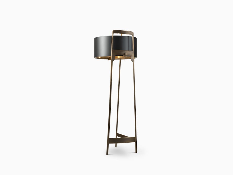 de sousa hughes caste saco floor lamp back