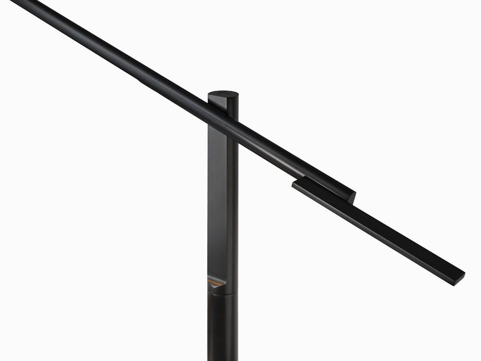 de sousa hughes caste tobin floor lamp darkened finish detail