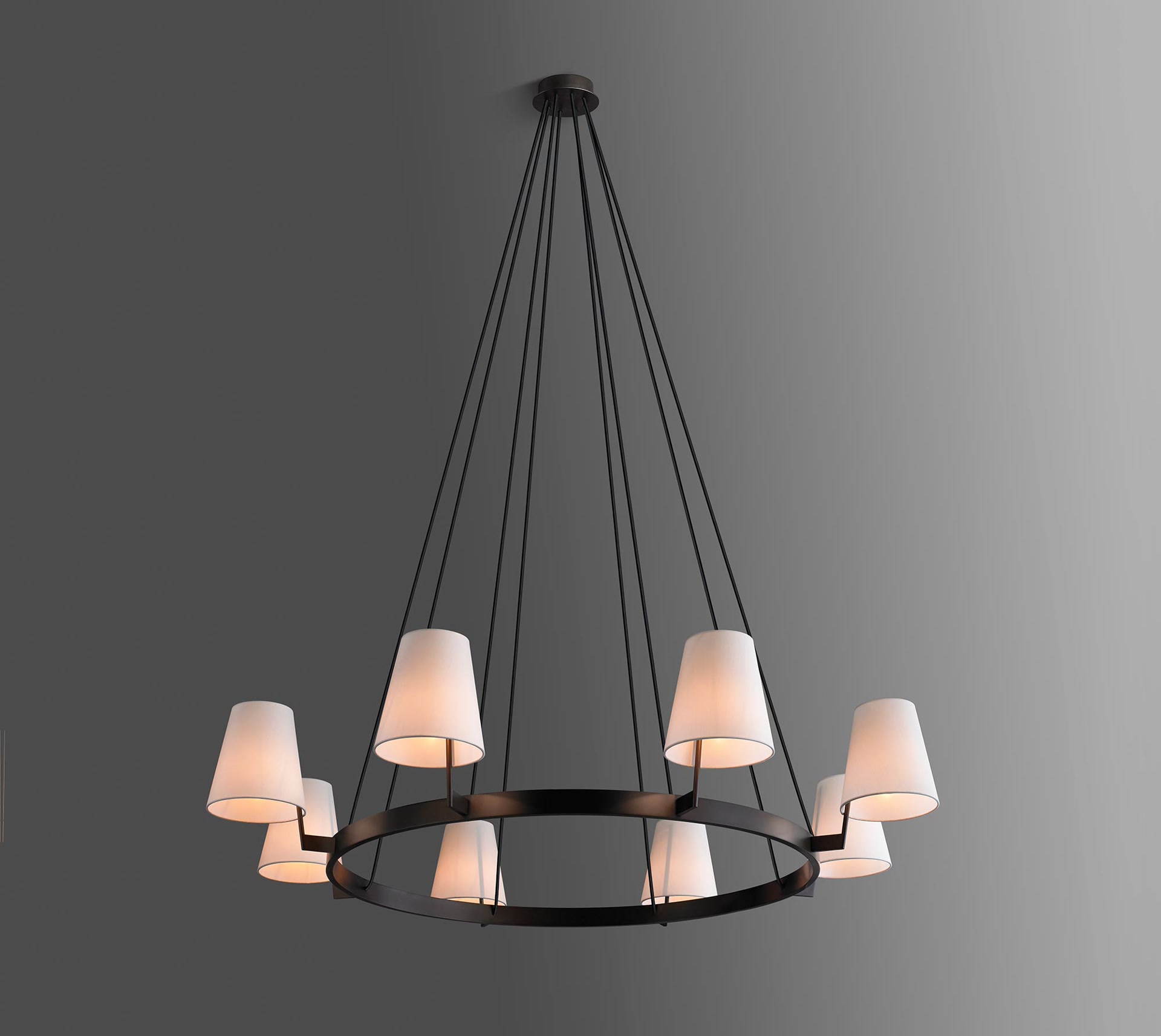 de sousa hughes Jonathan Browning Corniche Circular Chandelier