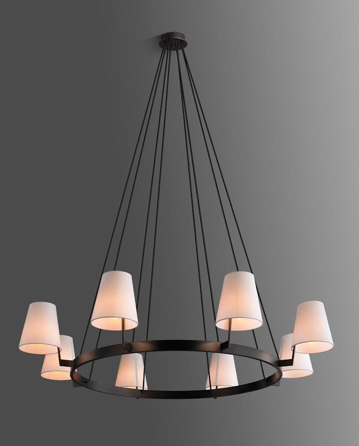 de sousa hughes Jonathan Browning Corniche Circular Chandelier