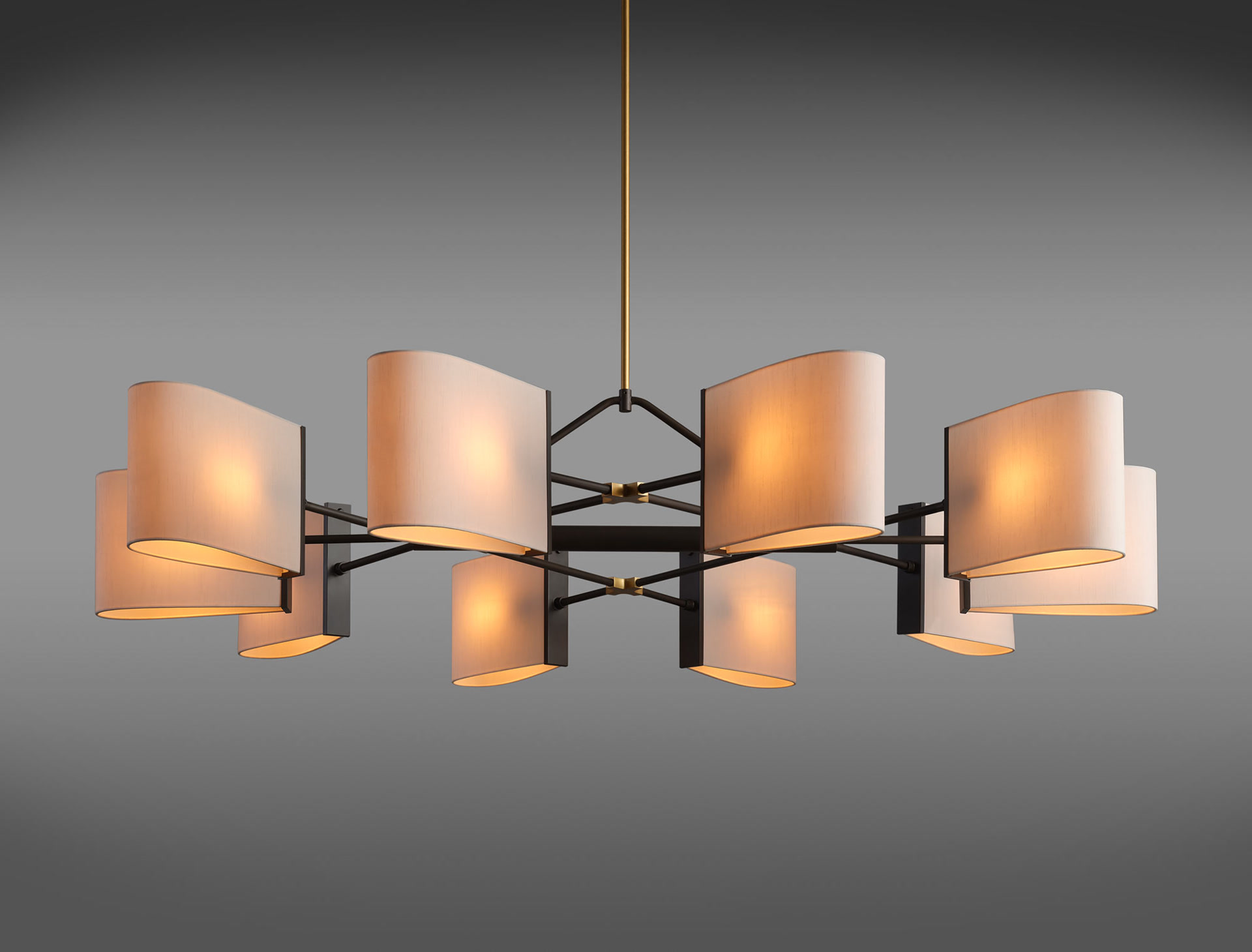 de sousa hughes de sousa hughes Jonathan Browning Dessay Circular Chandelier