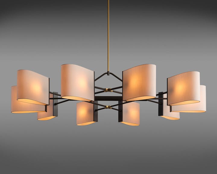 de sousa hughes de sousa hughes Jonathan Browning Dessay Circular Chandelier
