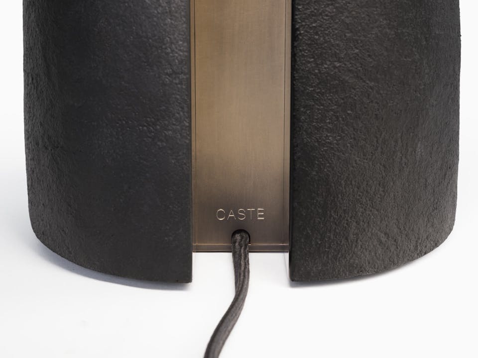 de sousa hughes caste madoc table lamp base detail