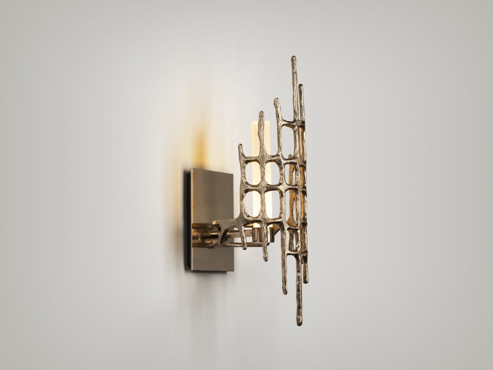 de sousa hughes caste cleve sconce side angle 3