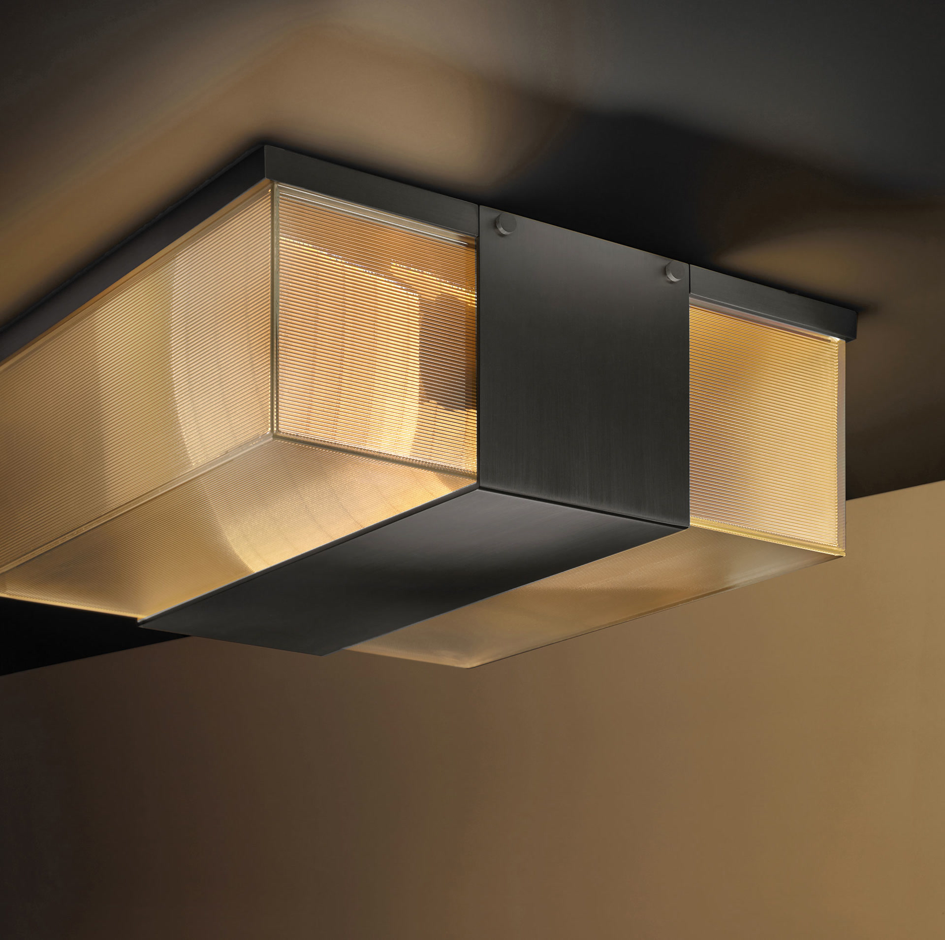 de sousa hughes Jonathan Browning Alencon Flush Mount angle