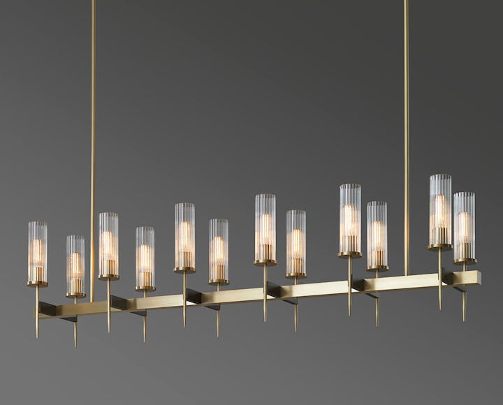de sousa hughes Jonathan Browning Aluette Chandelier