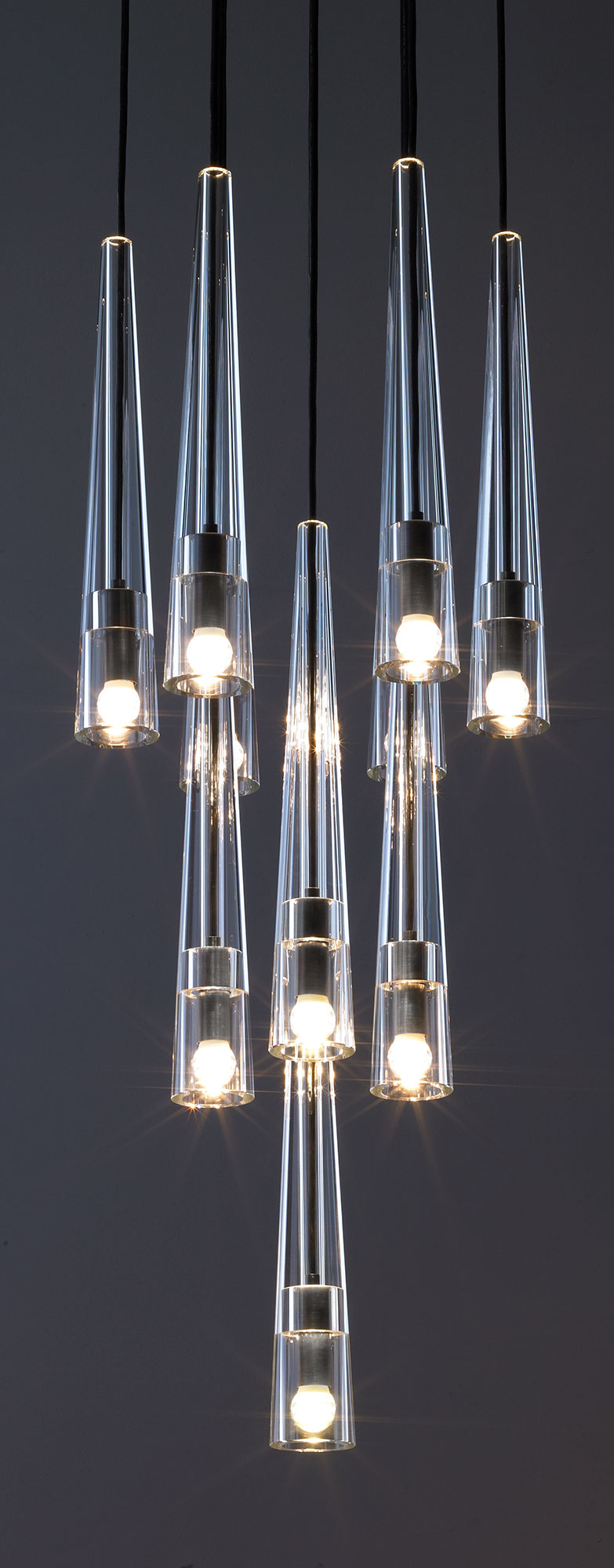 de sousa hughes Jonathan Browning Apollinaire Circular Chandelier detail