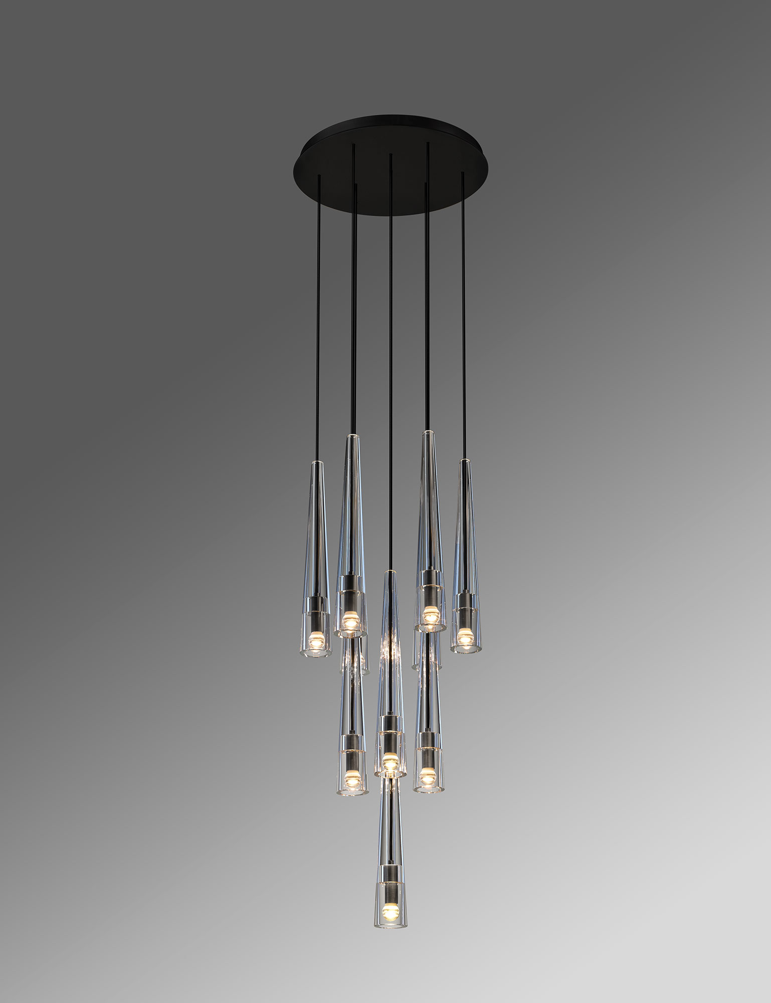 de sousa hughes Jonathan Browning Apollinaire Circular Chandelier