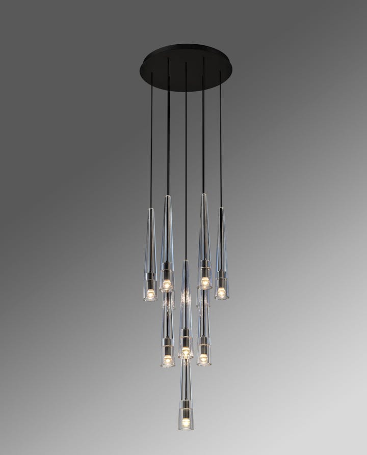 de sousa hughes Jonathan Browning Apollinaire Circular Chandelier