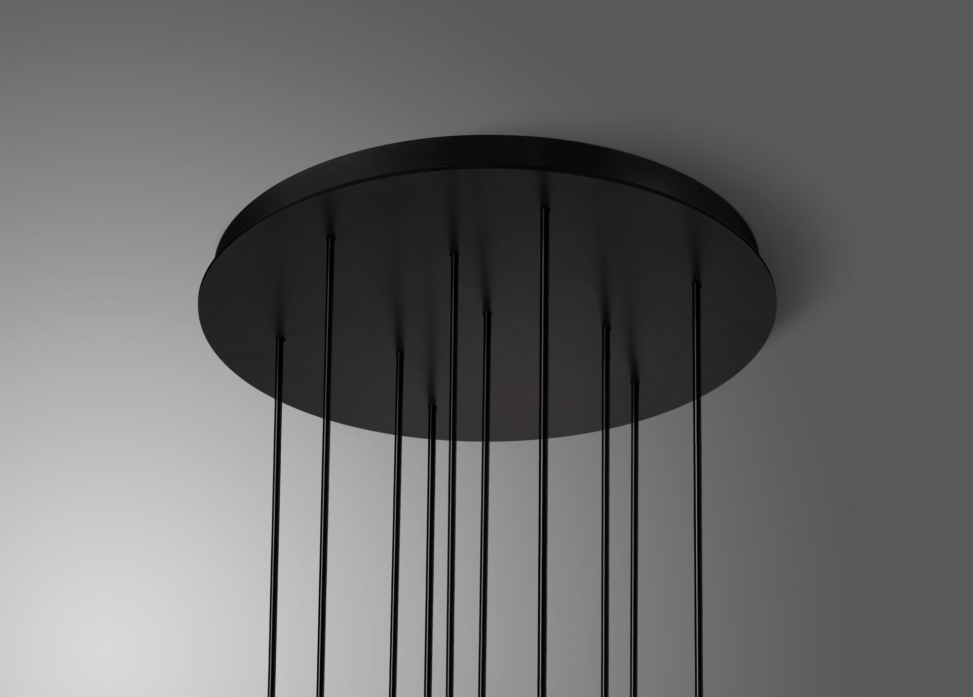 de sousa hughes Jonathan Browning Apollinaire Circular Chandelier Mount Detail