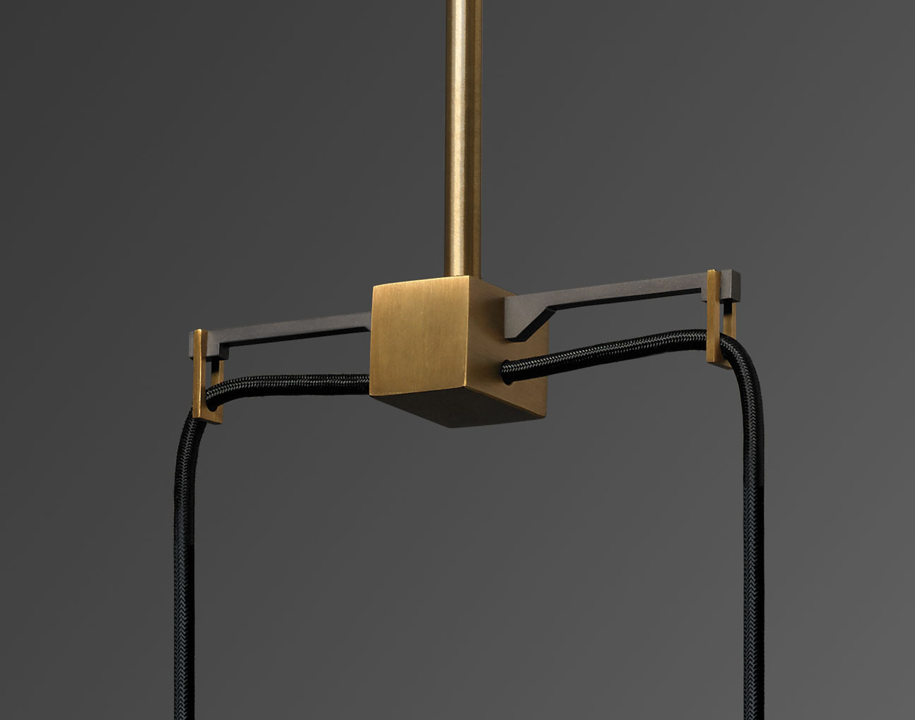 de sousa hughes Jonathan Browning Apollinaire 2 Light Pendant detail