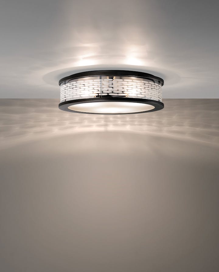 de sousa hughes Jonathan Browning Chamont Flush Mount