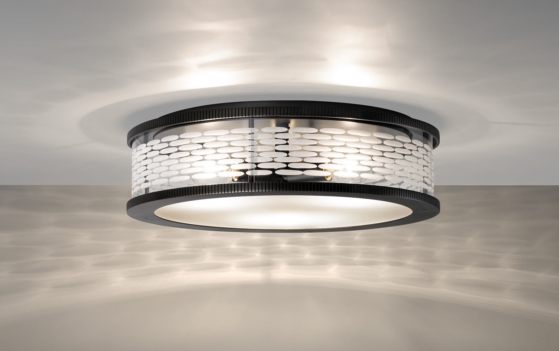 de sousa hughes Jonathan Browning Chamont Flush Mount detail