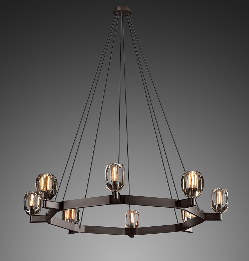 de sousa hughes Jonathan Browning Chartier Circular Chandelier