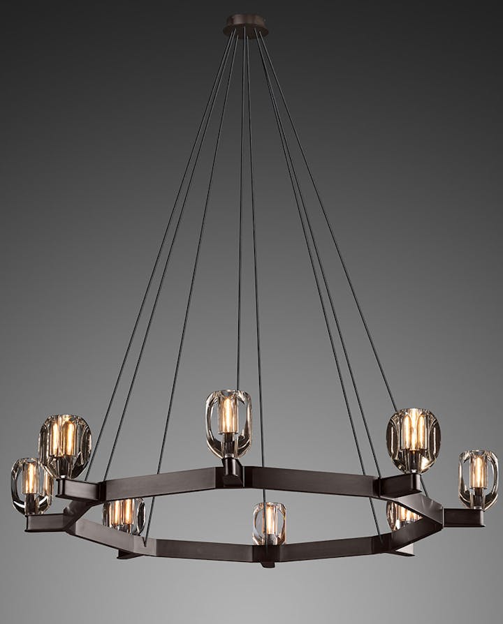 de sousa hughes Jonathan Browning Chartier Circular Chandelier