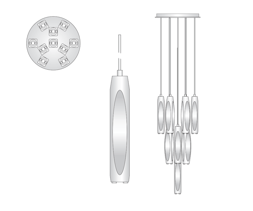 de sousa hughes Jonathan Browning Chartier 10 Light Circular Chandelier dimensions
