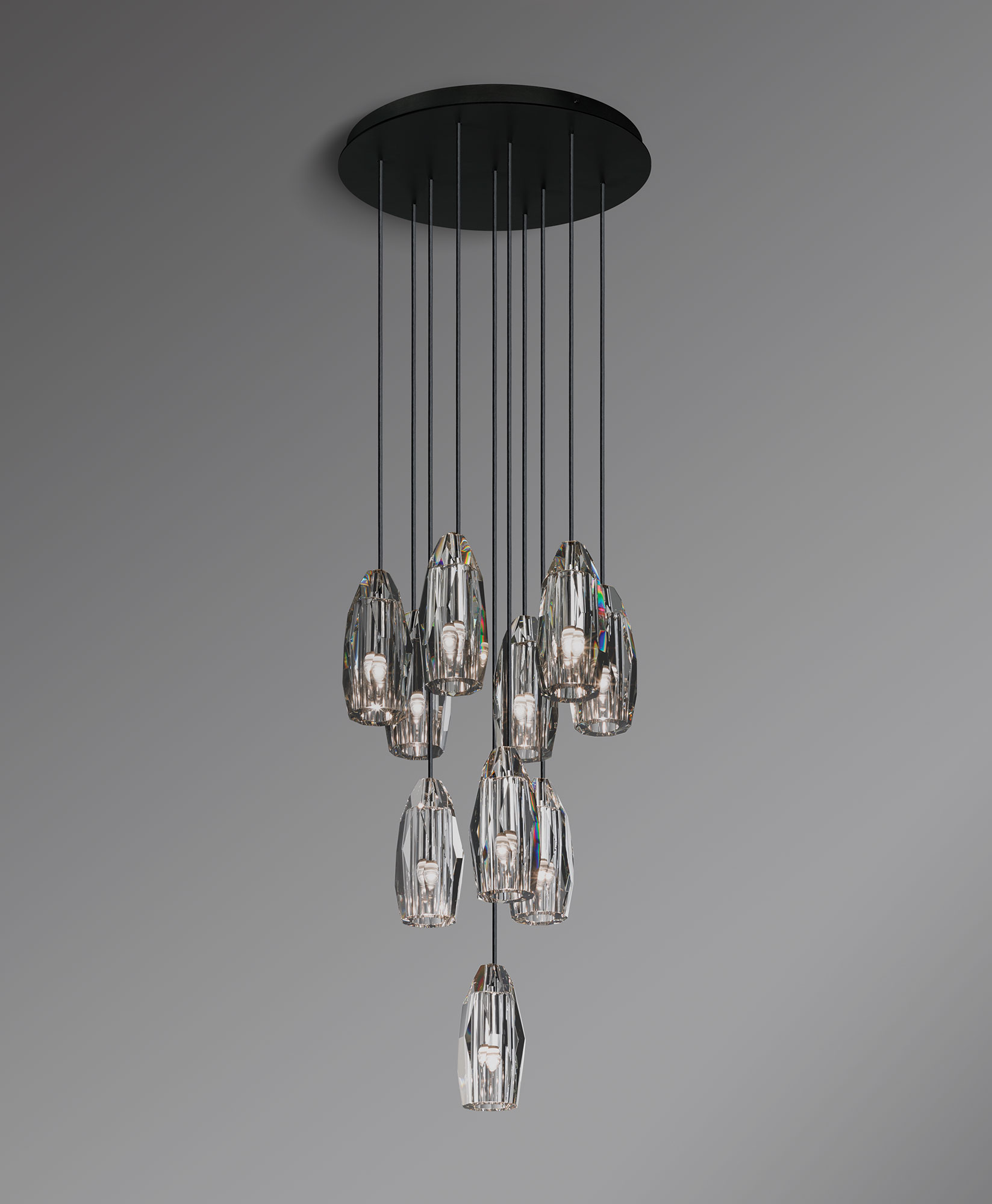 de sousa hughes Jonathan Browning Chatelet Circular Chandelier